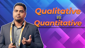 What is the difference between Qualitative and Quantitative data | Bharani Kumar