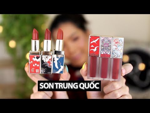 REVIEW SON CỔ TRANG NỘI ĐỊA TRUNG QUỐC 💄🔥 #S2MD Swatch 2 Màu Da