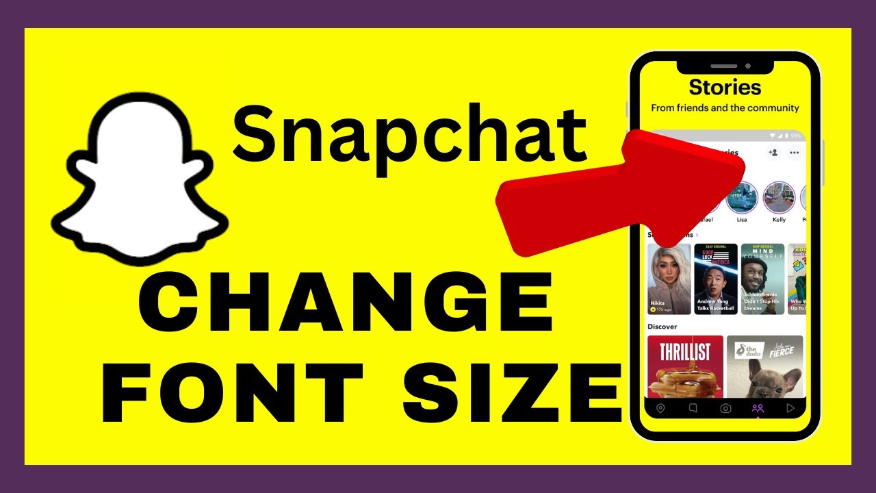 How to Change Font Size in Snapchat on iPhone 2025?