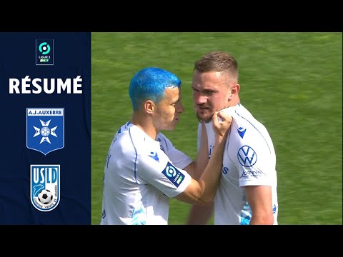 Auxerre Dunkerque Goals And Highlights