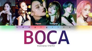 Dreamcatcher (드림캐쳐)- BOCA Color Coded Lyrics Han|Rom|Eng