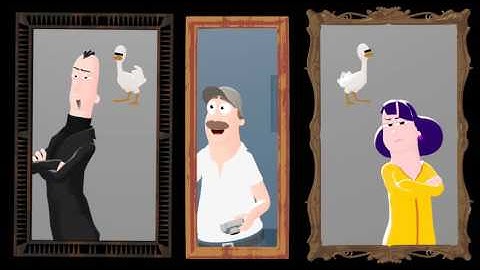 Glass Half   3D animation with OpenGL cartoon