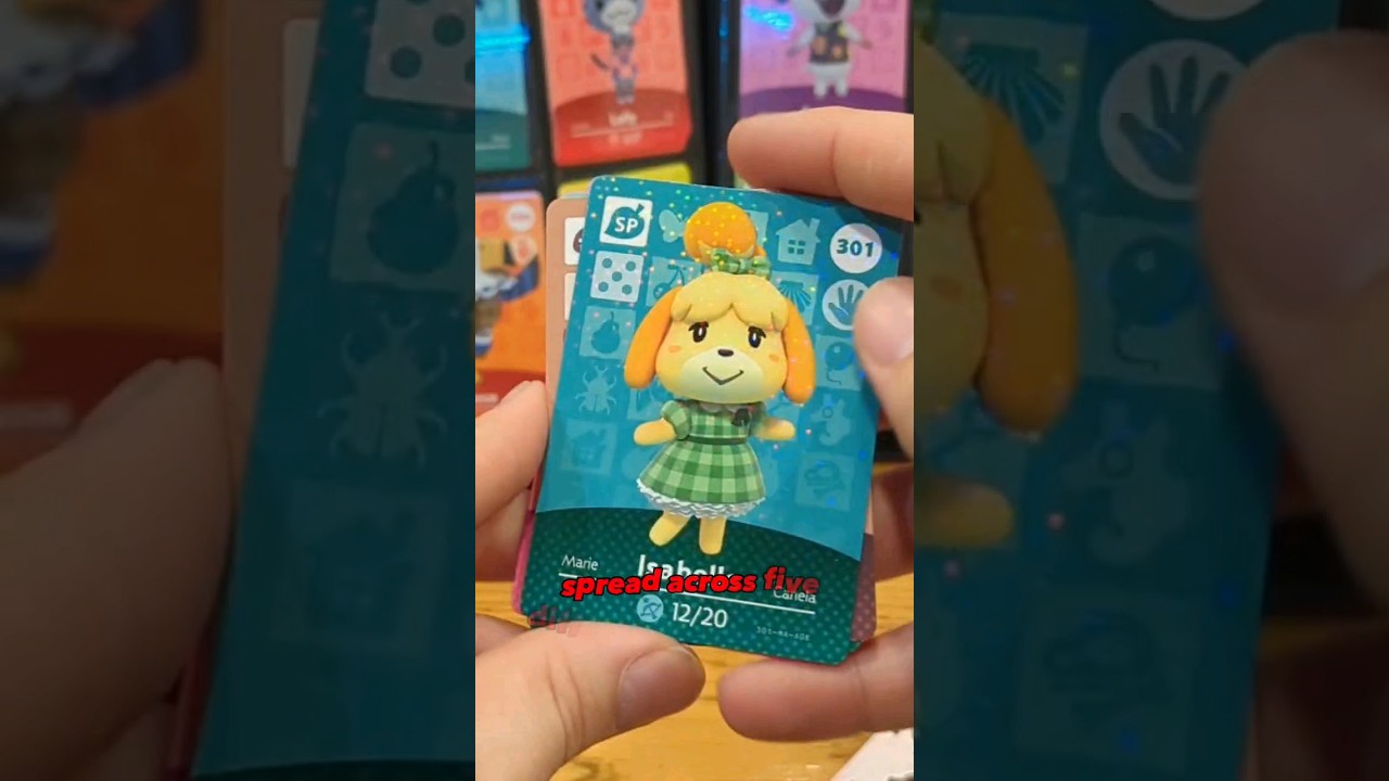 Collecting EVERY Animal Crossing Amiibo Card