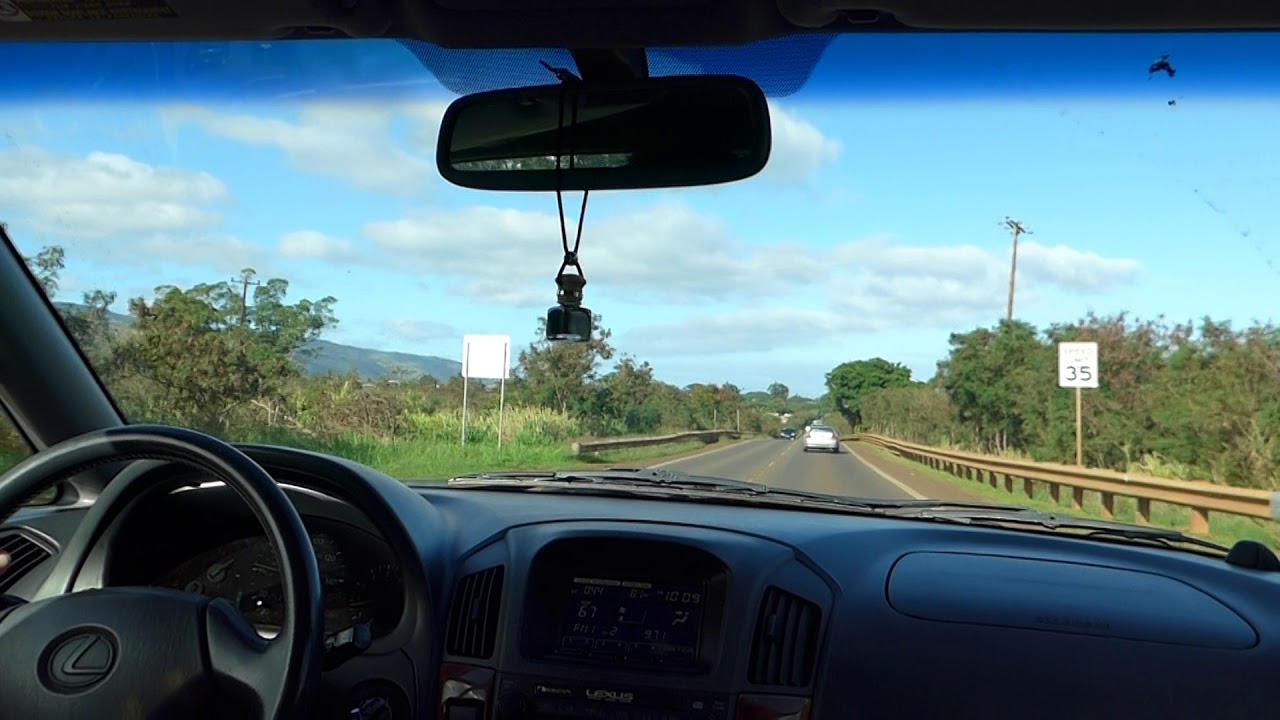 １分間物語シリーズ⑦　オアフ島・ディリンガム飛行場への道（２０１６年１２月２０日）