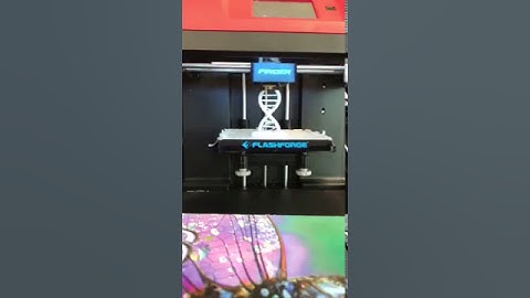 3-D Printing of a Double Helix