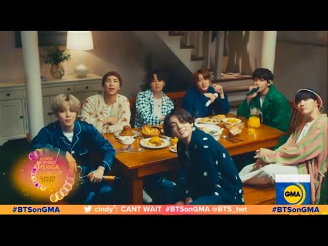 Bts Perform Life Goes On Live Good Morning America
