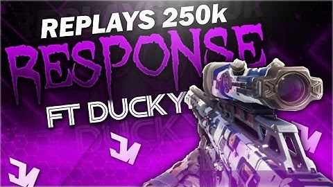 xJMx Ducky - Replays 250K Montage Challenge Response @Replays