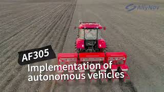 Installation of an autonomous tractor control system - AllyNav