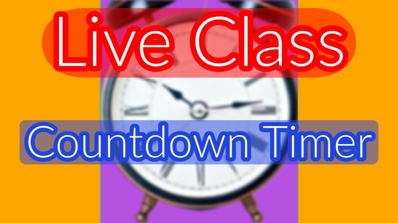 Countdown Timer - Live Life Processes Quiz + Doubt/Query Session - YouTube