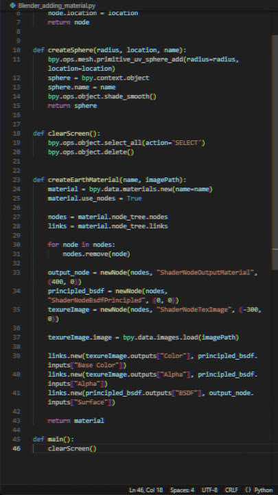 Blender Python - Creating and add a material to an object (code in ...