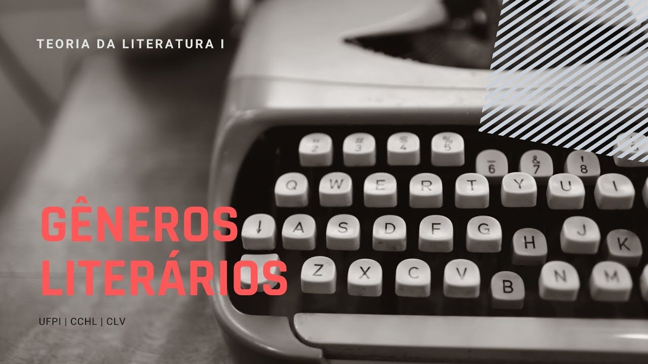 TEORIA DA LITERATURA I | gêneros literários