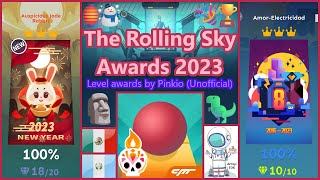 The Rolling Sky Awards 2023: The Most Special Levels of the Year | Unofficial Awards (By Pinkio)