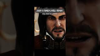 EZIO&#39;S FAMILY DRILL REMIX (Full beat on the channel) VOGA #shorts #shortvideo #assassinscreed #ezio