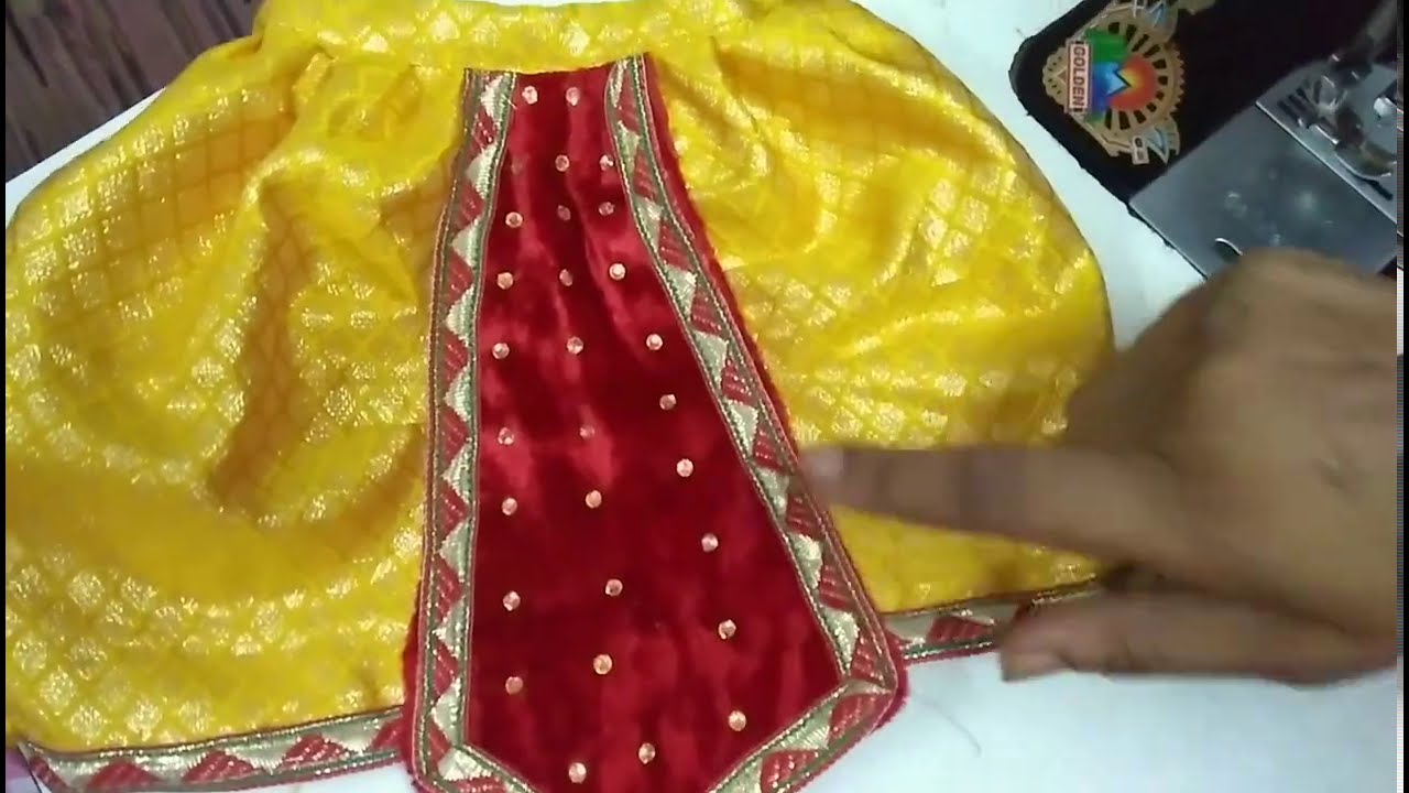 बनाइए 10 मिनट मे पृथम पूज्य गणपति जी की पोशाक # how to make ganpati dress