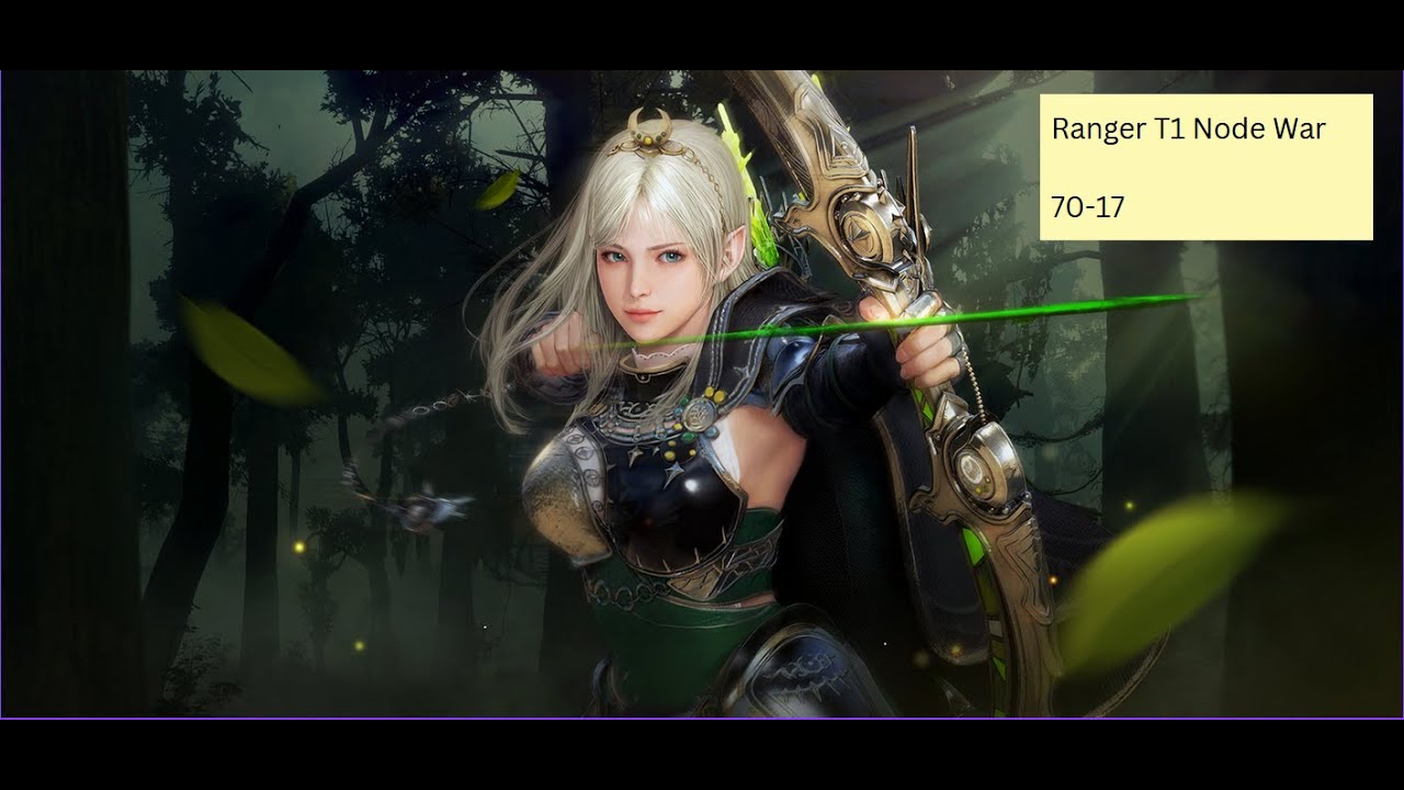 BDO Tier 1 Node War - 70-17 - Ranger POV - Backshots/Entail ...
