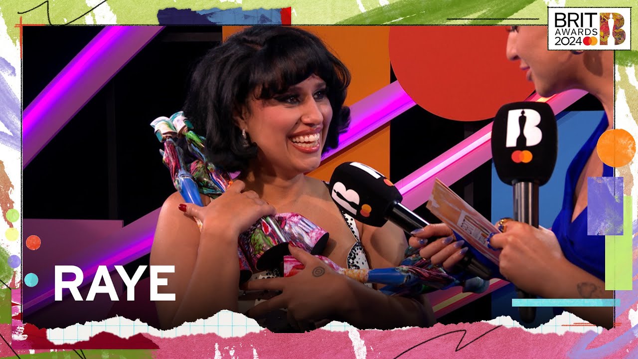 RAYE Opens Up About Her Record-Breaking BRITs Night | The BRIT Awards 2024