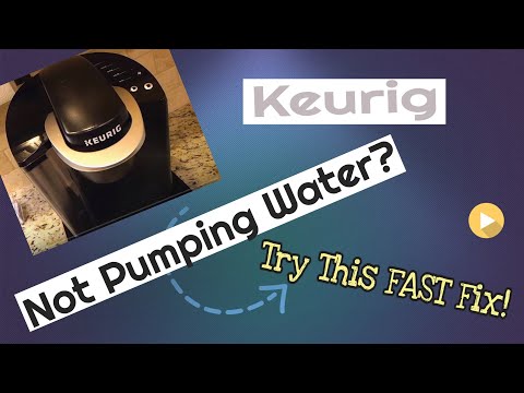 Keurig Not Pumping Water Correctly Anymore? Super Easy Fix In Seconds! (No Tools!) ?
