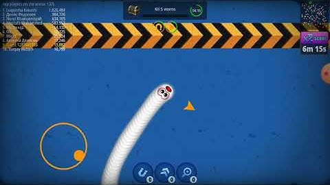 Worms zone.io game play part 2