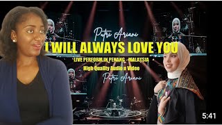 First time Reacting to Putri Ariani - I will always love you( Whitney Houston cover)