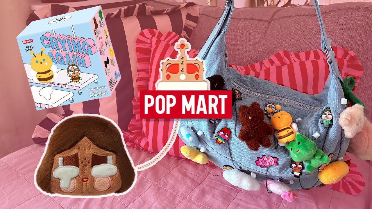 Pop Mart | Cry Baby -  Crying Again Series - Plush Badges Full Series Unboxing