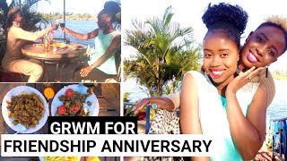 GRWM/CELEBRATING 2YRS OF FRIENDSHIP ANNIVERSARY WITH AFRICAN NIMO