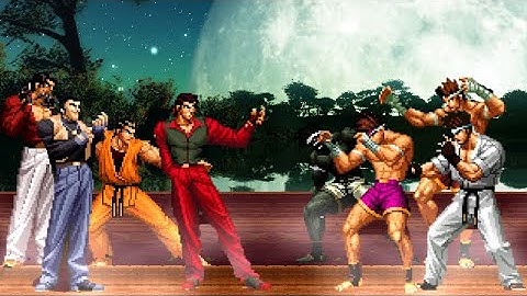 [KOF Mugen] Memorial | Robert vs Joe [ 4vs4 ]