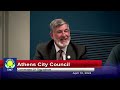 Athens City Council - April 10, 2024