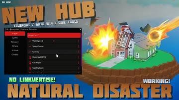 [New Hub 🎉] Natural Disaster Survival Script 🔥 No Linkvertise! Auto Win -🔥PC & Mobile! - (2024)
