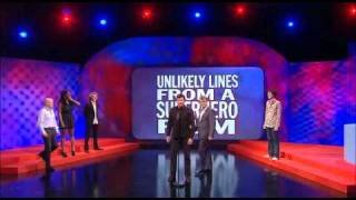 Mock The Week Series 10 episode 6 ll Unlikely Lines From A Superhero Film