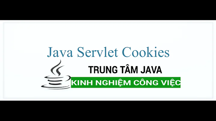 Java Servlet 16 - Java Servlet Cookies - Trung Tâm Java Master