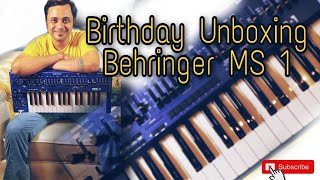 Unboxing | Behringer | MS 1 #behringer #behringerindia #behringerms1 #ms1