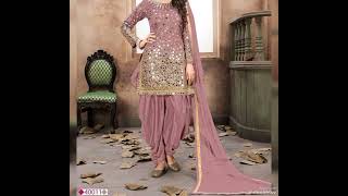 patiala salwar with short kurtii designs for girls