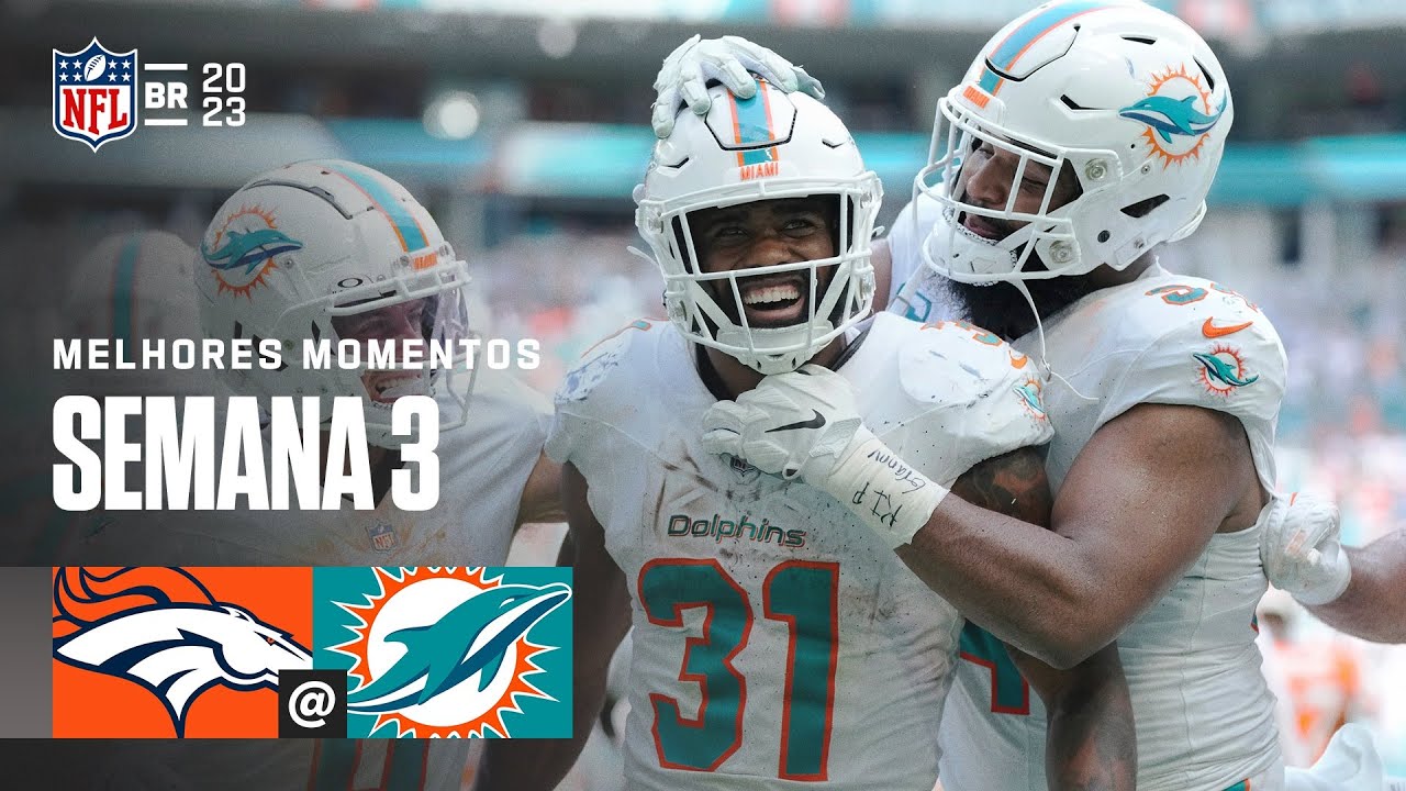 Jogos da NFL em Miami - 2023