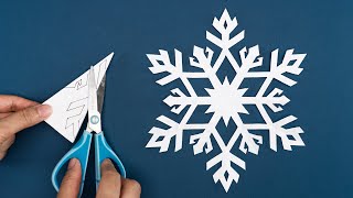 How To Make Snowflakes Out Of Paper - Christmas Decorations 2025 - Christmas Crafts