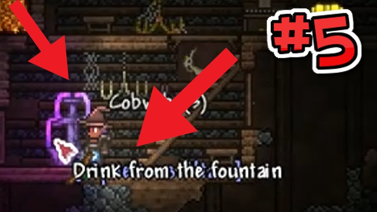 DON'T DRINK FROM THIS! Terraria Epic Modpack SE11 PART 5 Terraria