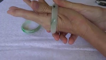 How to Put On or Take Off a Too Small Tight Jade Bangle Bracelet - Jade Heaven