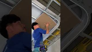 #usa #construction #drywall #india #pladur #home #viral #interiordesign #tablaroca #sheetrock