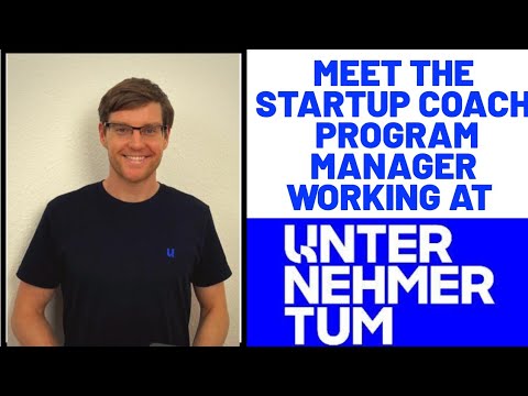 Meet The Startup Coach Program Manager Working At Unternehmer TUM|| How to Start Business In Germany
