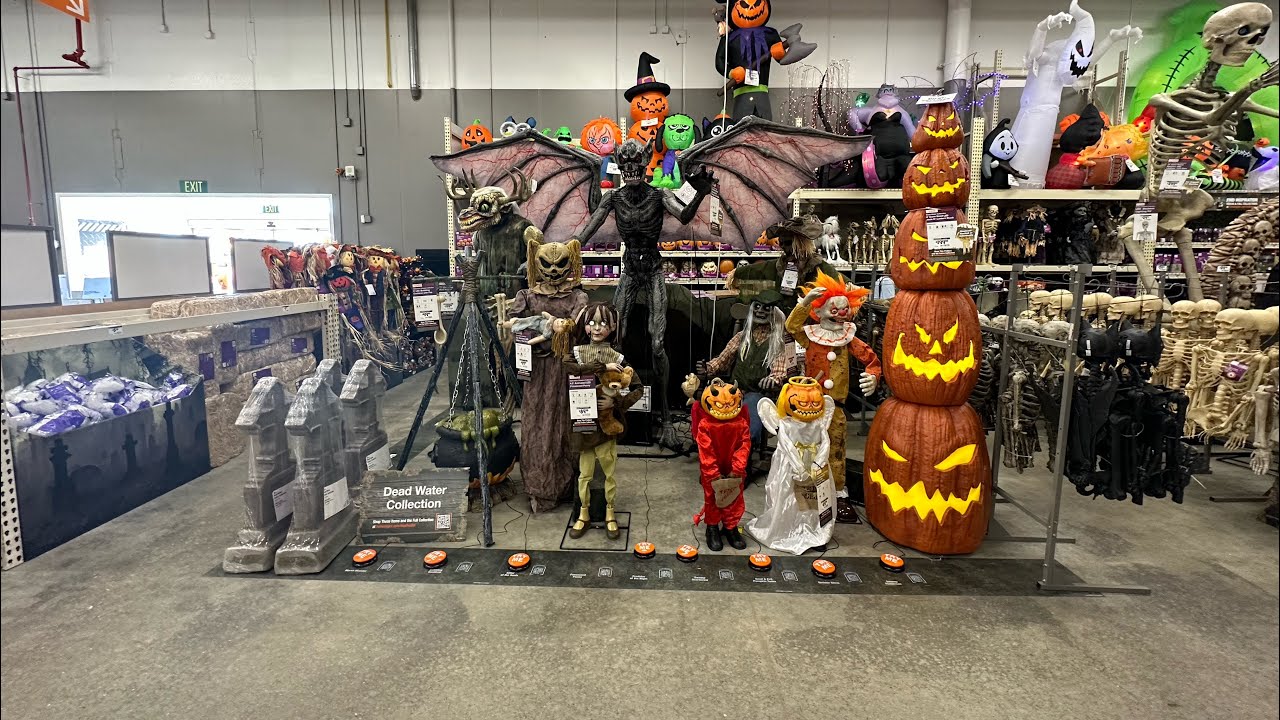 Halloween Hunting in the states at Home Depot Spirit Halloween Party