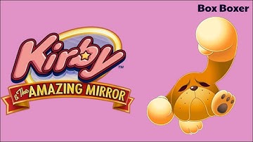 Kirby & The Amazing Mirror - Box Boxer