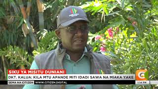 Dr. Kalua Green And Maadhimisho Ya U Ya Misitu Ulimwenguni Kuhamasisha Upandaji Miti