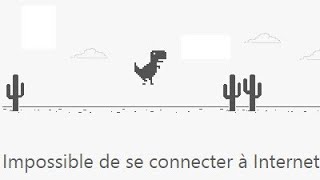 PC Astuces - Jouer au jeu du dinosaure caché - Chrome