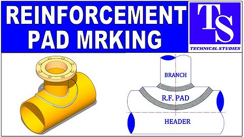 PIPING - RF PAD- REINFORCEMENT PAD MARKING TUTORIAL. Pipe fit up tutorials