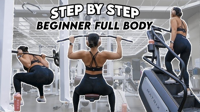 Beginners starting fitness journey