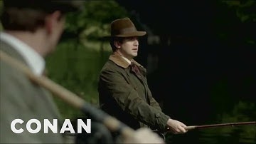 Spoiler Alert: The Shocking "Downton Abbey" Tragedy | CONAN on TBS