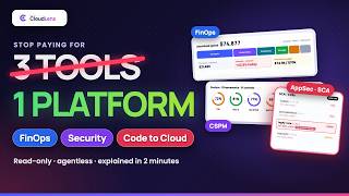 Stop Paying for 3 Cloud Tools — FinOps, CSPM & AppSec in ONE Platform | CloudLens by @Qarbix
