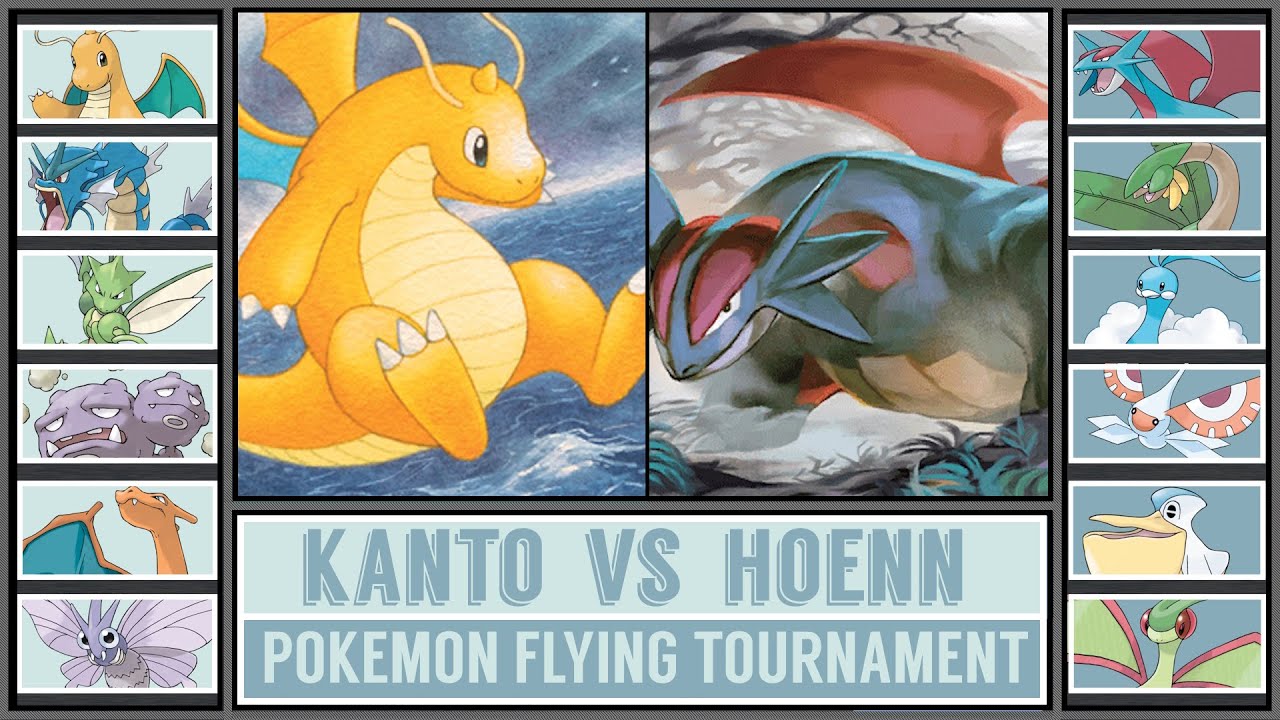 KANTO vs HOENN | Pokémon Flying Tournament [Battle #6]