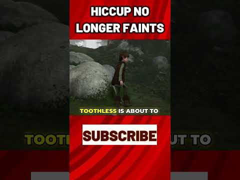 😁HICCUP NO LONGER FAINTS | How to train your dragon