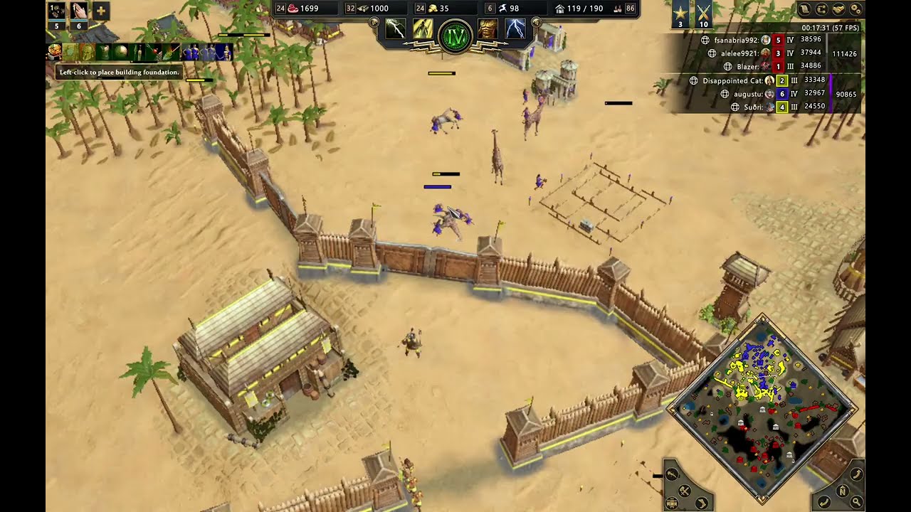 Age of Mythology (AOM) Retold PVP 3v3 as Greeks (Zeus)