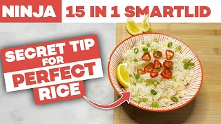 Perfect Pressure Cooked Rice in the Ninja 15 in 1 Foodi Max SmartLid